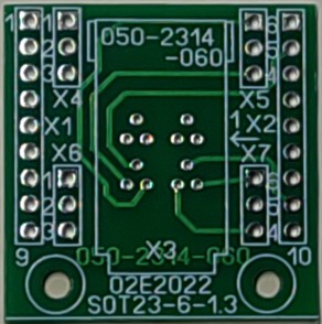 Adapter SOT23 ZIF