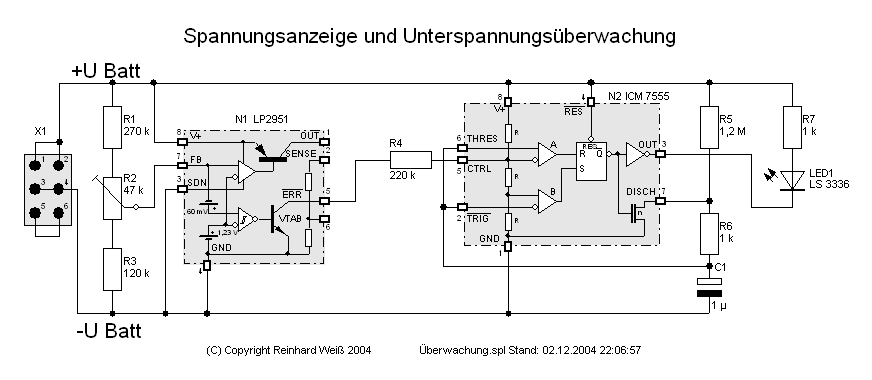 Spannungsüberwachung