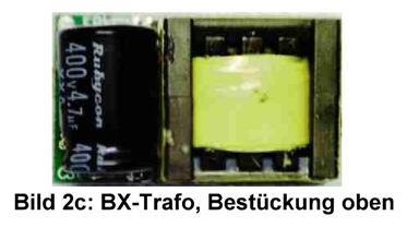 b(2) bx Bestückung oben