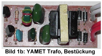 (1) yamet Bestückung